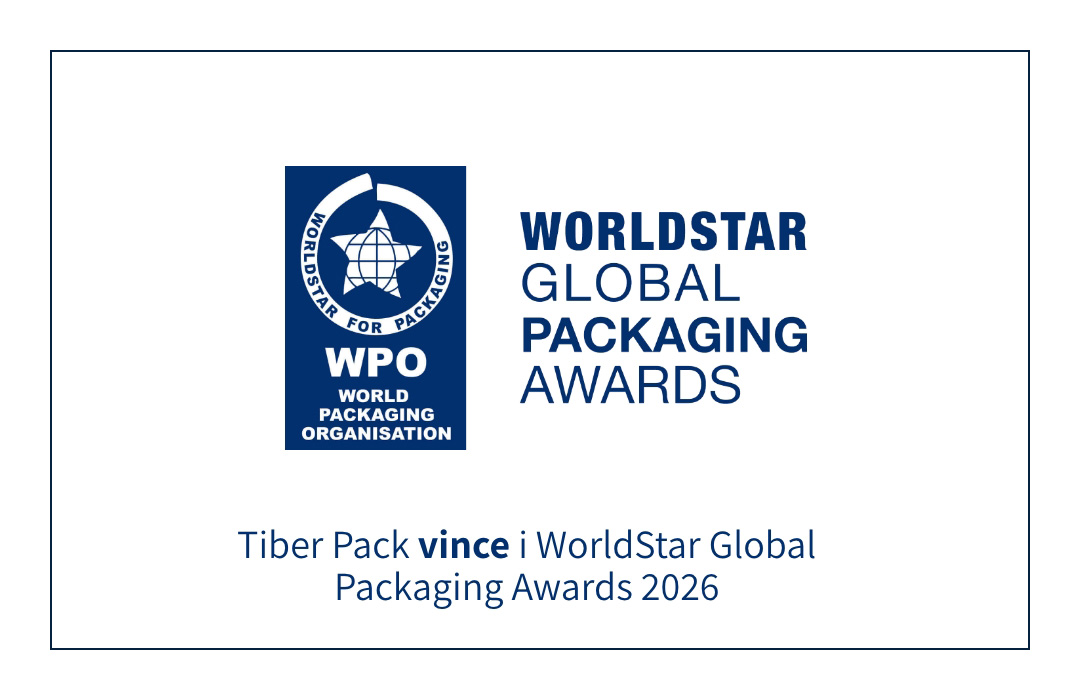 Tiber Pack vince i WorldStar Global Packaging Awards 2026